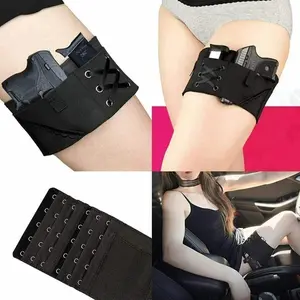Tactical Women's Adjustable Elastic Leg Thigh Holster 3 color Options