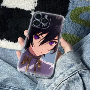 Anime Girl With Green Hair Phone Case For IPhone 17 17Air 16 16E 15 14 Plus 13 12 11 Pro Max Phone Back Cover Case Funda Bumber