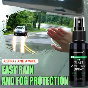 Long-Lasting Anti-Fog Car Glass Spray, Anti-Fog Spray Glass, Anti Fog Coating Agent, Defogger, Long-Lasting Effect, Car Care, Defogging Products