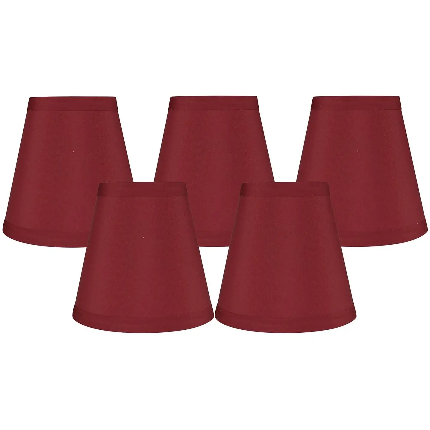 Meriville Clip On Chandelier Lamp Shades, 3.5-inch by 6-inch by 5-inch