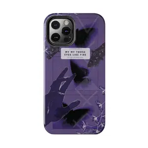 Sleep Token Comic Purple Phone Case, Case for iPhone 16 15 14 13 12 11 X, Samsung S25 S24 S23 S22 S21, Tough Phone Case, Gift for fan