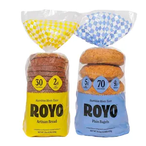 ROYO BREAD CO. Assorted 2-Pack Low Carb Artisan Bread, Bagels, Buns, 30-80 Calories