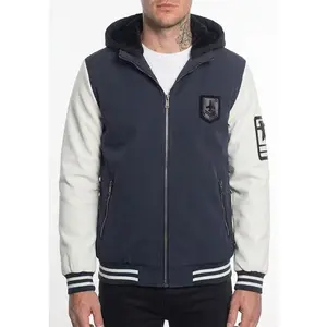 Men's Thermal PU Leather Jacket | Fleece Lined Bomber Jacket with Zipper Pockets | New Autumn & Winter Fashion Outerwear for Daily & Outdoor