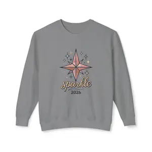 2026 Sparkle Crewneck Sweatshirt