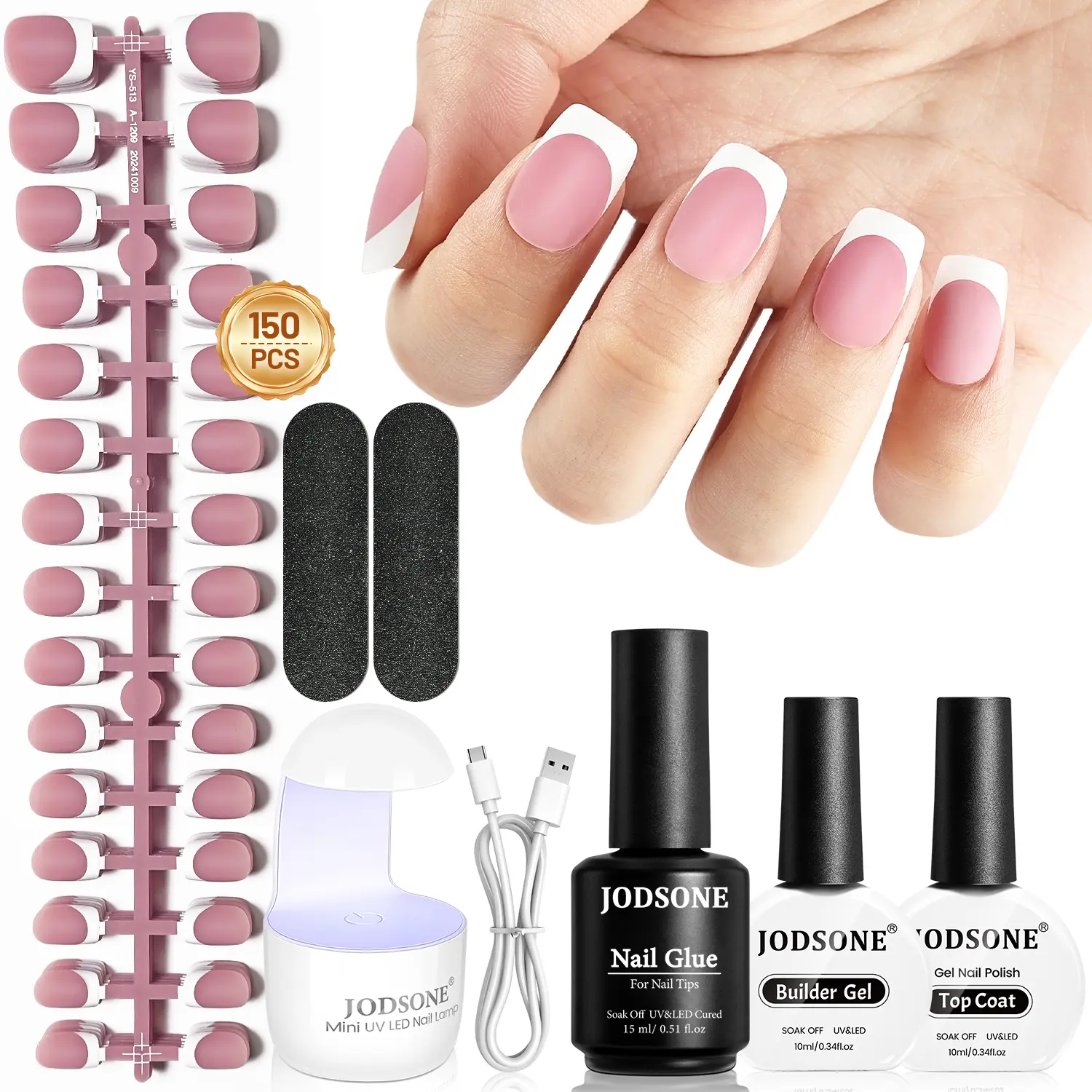 Q3 YS-513 Square&Round Pink Kit