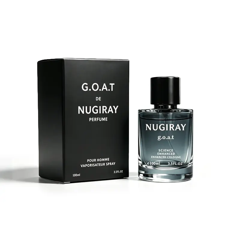 NUGIRAY Nocturnal Gentleman Men's EDP Cologne, 3.5 FL OZ Woody Citrus Single Item, Long-Lasting Fresh Masculine Scent for Daily Office, Date Night, Ideal Gift for Men