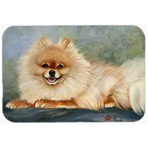 212 MAIN Pomeranian Full Body Non-Slip Mouse Pad - Desk Accessory, Keyboard Companion, Hot Pad & Trivet, Keyboard Mouse Pad, Desk Accessories