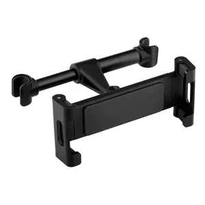 Car Headrest Tablet Mount Holder, Back Seat Tablet Stand for Kids, Compatible with iPhone 17 16 15 Pro, iPad Air Pro Mini, Galaxy Tab, Kindle Fire HD, Car Cellphone Mount, Universal Car Mount