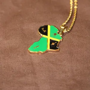Afro-Jamaican pendant
