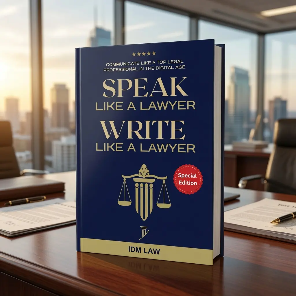 Legal Communication Guide Book for Law Professionals: Master Lawyer-Style Speaking, Lawyer-Style Writing, Persuasive Advocacy & Digital Age Professional Skills