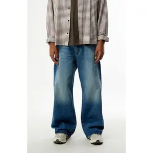 Pacsun Men's Blake Extreme Baggy Jeans Ripped Medium Blue