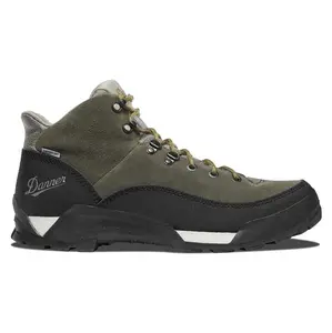Men’s Danner Panorama Mid Boots – Black Olive, Mid-Cut Leather Hiking & Work Boots