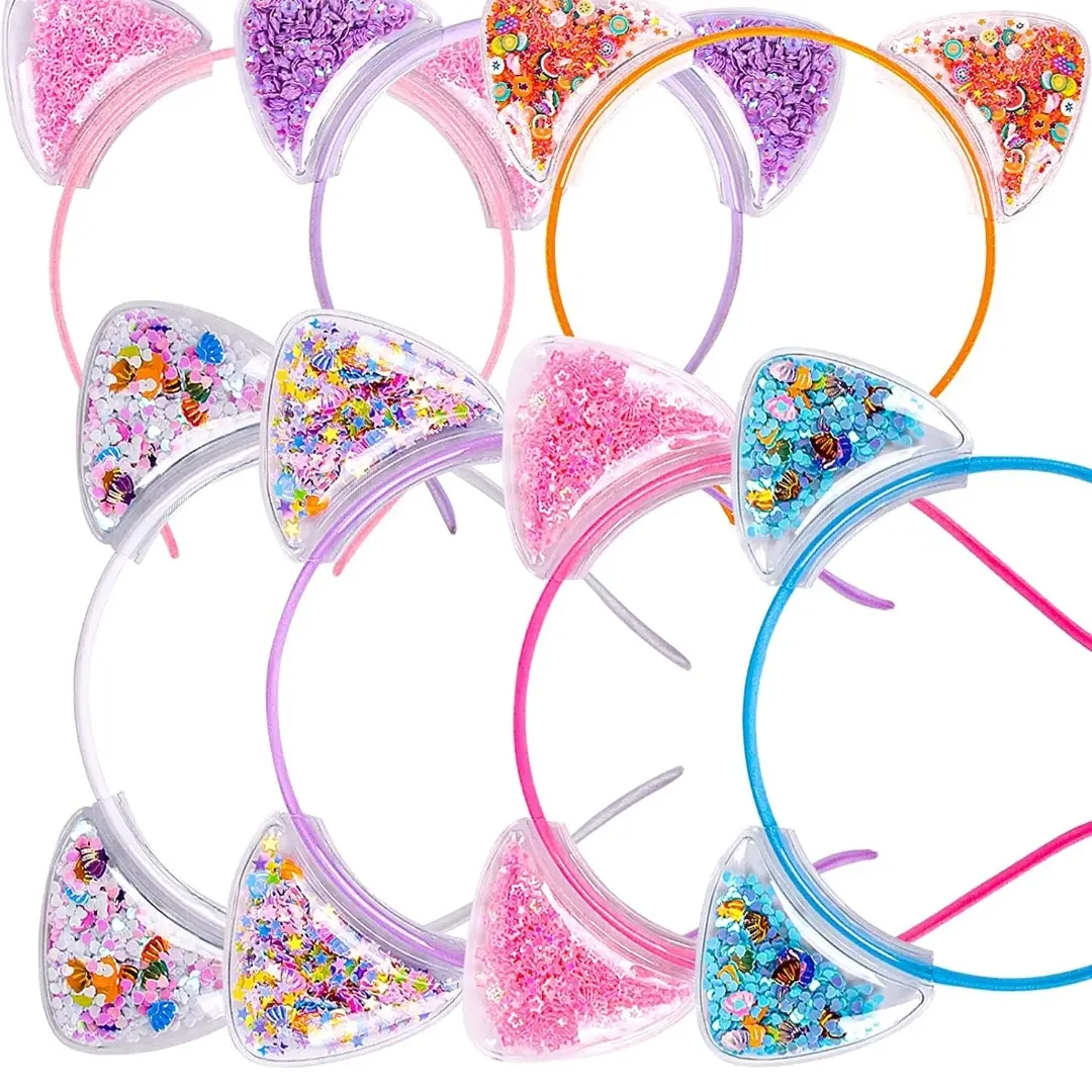 Fishdown cute cat ears headbands set