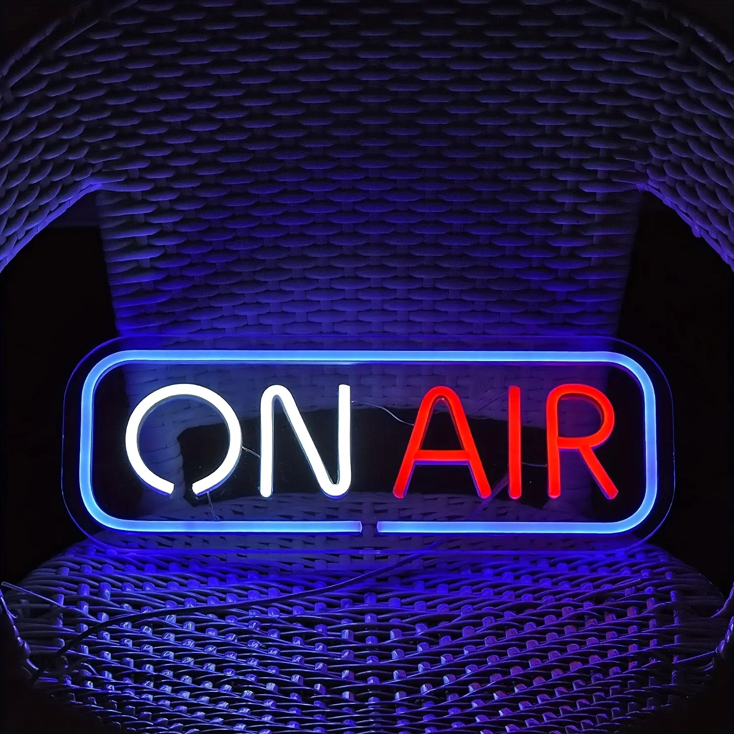 On Air Neon Sign for Wall Decor Recording Neon Lights Live Streaming LED Sign On Air Light Signs for Man Cave Studio Game Room Decor USB Powered Plug and Play Design summerwins,
