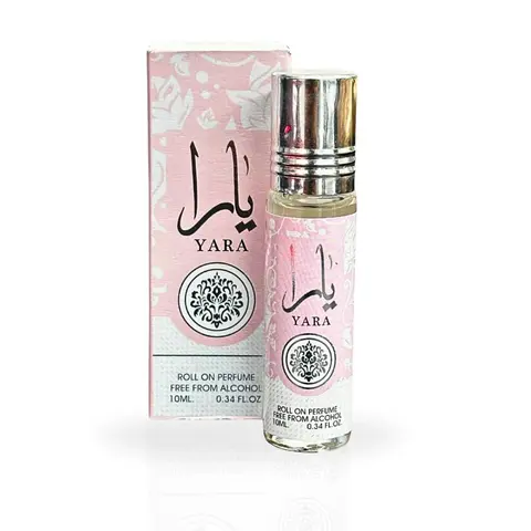 Ard Al Zafran Trading LLC Yara Unisex 10ML Roll-On Liquid Perfume Oil - High Quality Fragrance, Long-Lasting Concentrated Aroma, Paraben-Free, Cruelty-Free, Up to 2.9 fl. oz., Adults' Beauty & Personal Care, Single Item, Suitable for Special Events