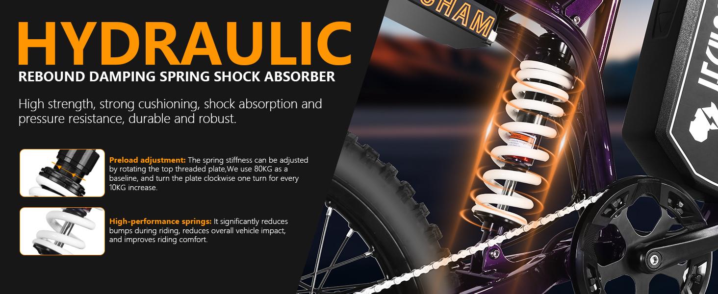 QF200 Pro Electric bicycle: 3000W motor, 60V 32Ah battery, top speed up to 50 km/h, 19-inch wide tires. Equipped with LCD display, NFC unlocking function, supports three-speed gearing and shock absorption.