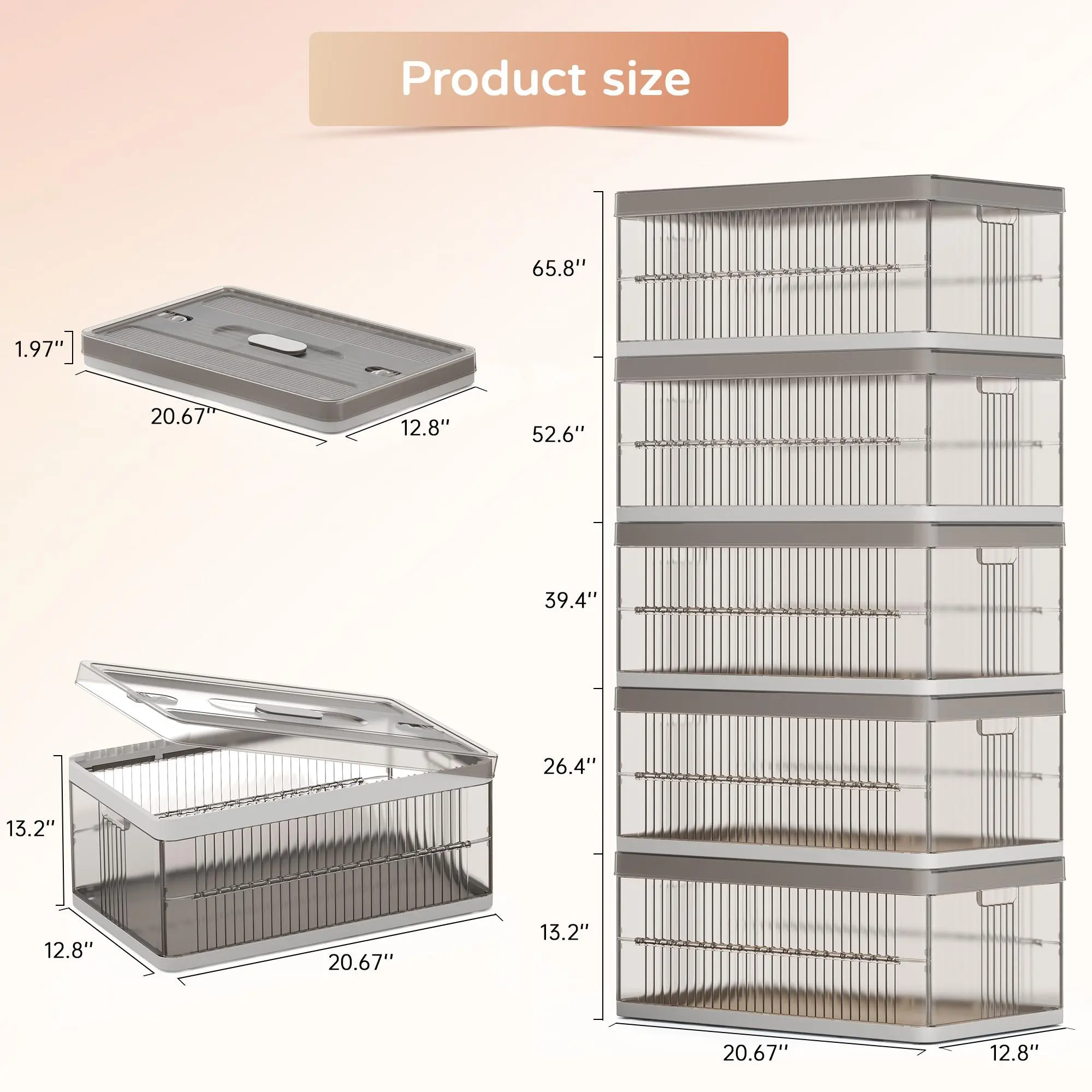 4 Tier-20.67"W