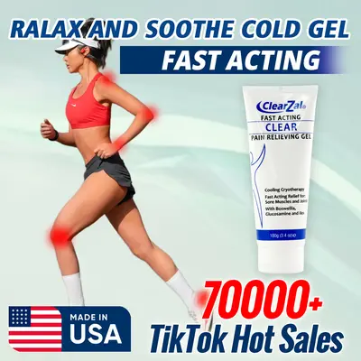 Clear Zal Cooling Gel TikTok Shop - Main Image