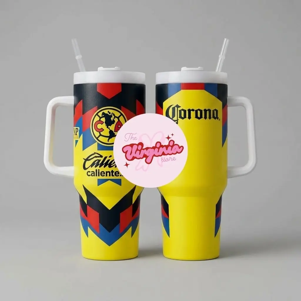 Design 1 - 40oz Handle White 