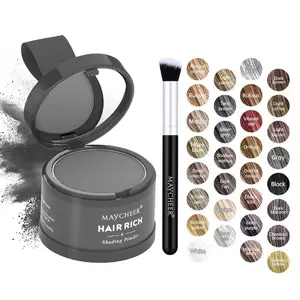 Hairline Shading Powder, 4g, Instant Root Concealer for Hair, 30+ Colors, Waterproof, Includes Brush, Blonde