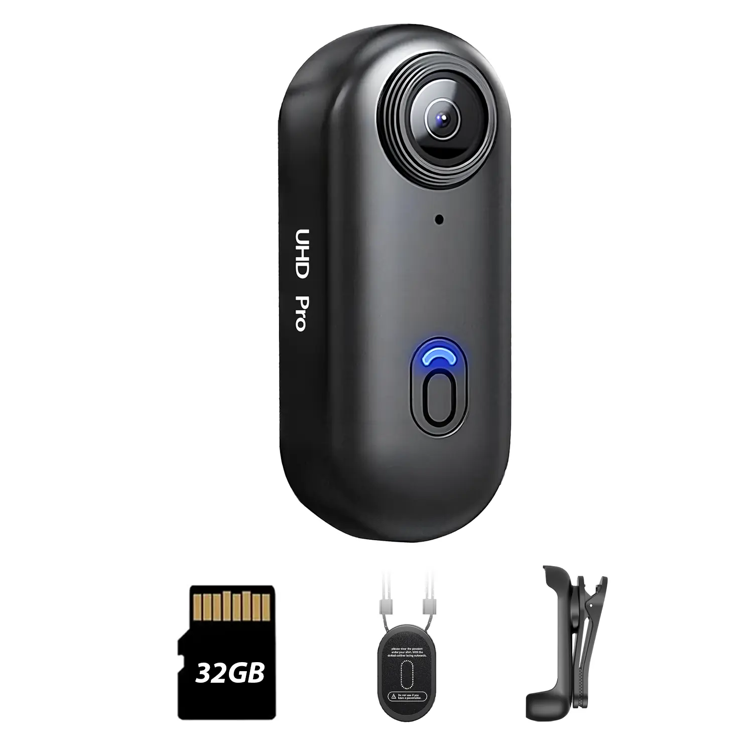 NUISK Mini Thumb Action Camera 1080P WiFi，Magnetic Hands-Free Sports Camera for Cycling Pet VloggingCompact Magnetic Sports Camera, summerwins