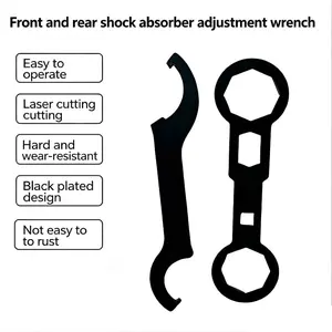 Motorcycle Front and Rear Shock Absorber Adjustment Wrench, Essential Tool for Motorcycle Maintenance, Durable and Precise Adjustments
