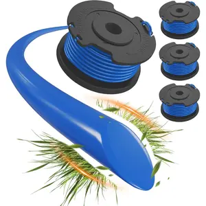 3 Pack Replacement Spool for Greenworks Weed Wacker String Compatible with Greenworks 20V, 40V Single Line Cordless Trimmers, #29252