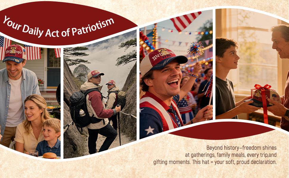 1776-2026 Anniversary hat, 250 Years American Anniversary Cap, Adjustable & Embroidered Canvas Baseball Hat for Independence Day/Patriotic Events, 250th US Hat for Men&Women