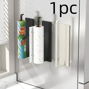 Kitchen Paper Towel Holder, Magnetic Wall Mount Dispenser, Roll Storage Rack, Towel Hanger, Kitchen Accessories for Organization
