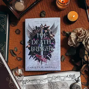 SIGNED EDITION The Death Bringer by Christy R. Harrill (Blood Vier 3) paperback edition Young Adult fantasy romance book lover