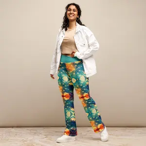 Flowing Flower - Flare leggings