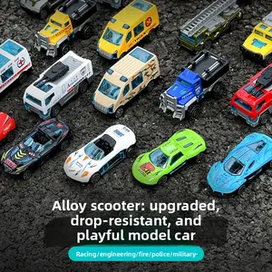 Children's toy , alloy sliding ,simulation  model, construction vehicle fire racing  set,alloy  for boys, racing ,Engineering , construction , Firefighter set, off-road, military set, aircraft set,   mini , birthday party supply, pull back set, race car