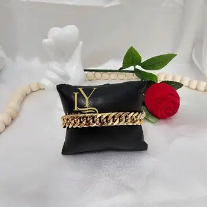 LaYaiBoutique #2028 Bracelet (11mm) 14k gold plated high quality