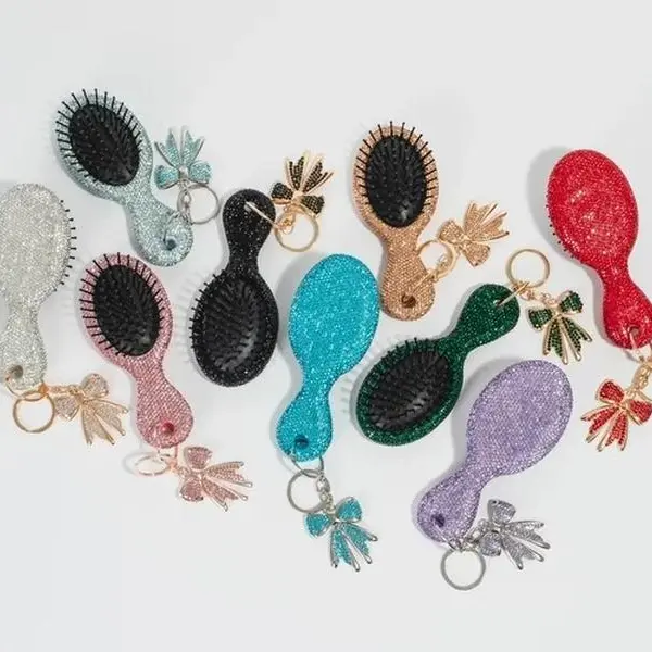 Glitz & Glam Keychain Travel Brush