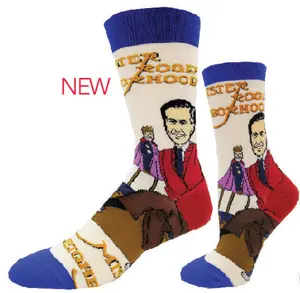 Mr. Rogers and Friday - Mr. Rogers Crew Socks