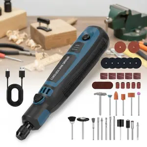 USB High-Speed Electric Grinder, Portable Micro Engraving Pen, Multi-Function Handheld Polishing Tool for Jewelry & Metal, DIY Precision Carving Kit, Professional Gemstone Model Engraver, Durable Home Repair & Polish Electric Tool Set.