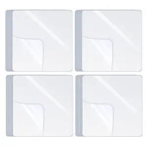 Double Sided Tape Heavy Duty, Clear Nano Mounting Tape, 80 count Square Tape,Removable Washable  Adhesive Strips for Picture , Carpet, Photo Wall,  DIY