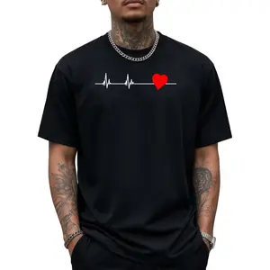 Heartbeat Design Heart Disease Awareness Tee – Unisex Heart Health Shirt
