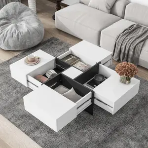 unique college dorm coffee table with discreet compartment