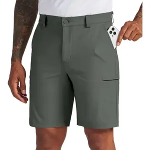 Willit 9" Men's Golf Shorts Stretch Dress Shorts Cargo Quick Dry Athletic Casual Shorts with Pockets Summer Outdoor Bottoms