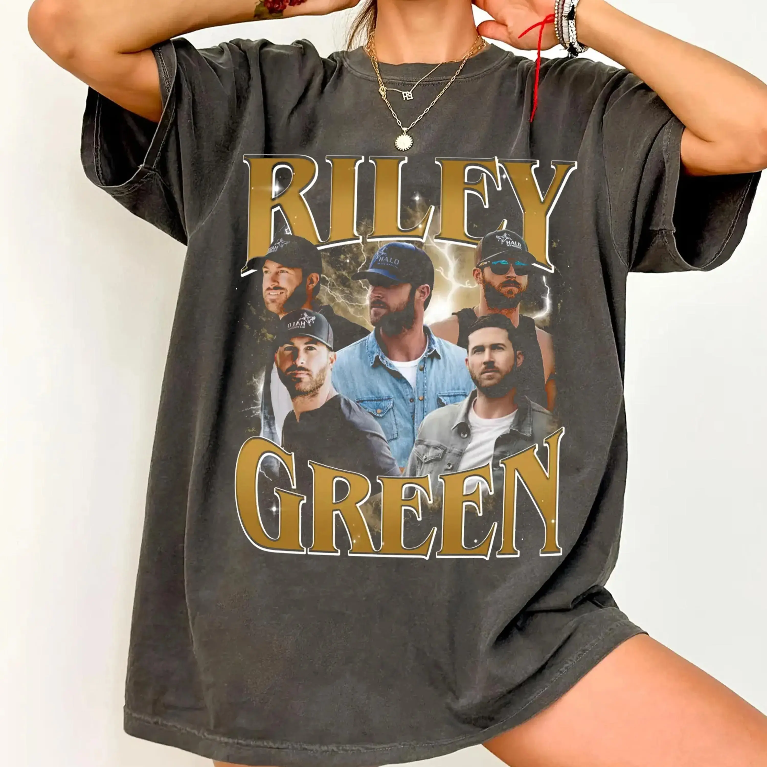 Comfort Colors Riley Green Shirt Vintage Graphic Tee Riley Green T-shirt Retro Gift for Women and Man Unisex