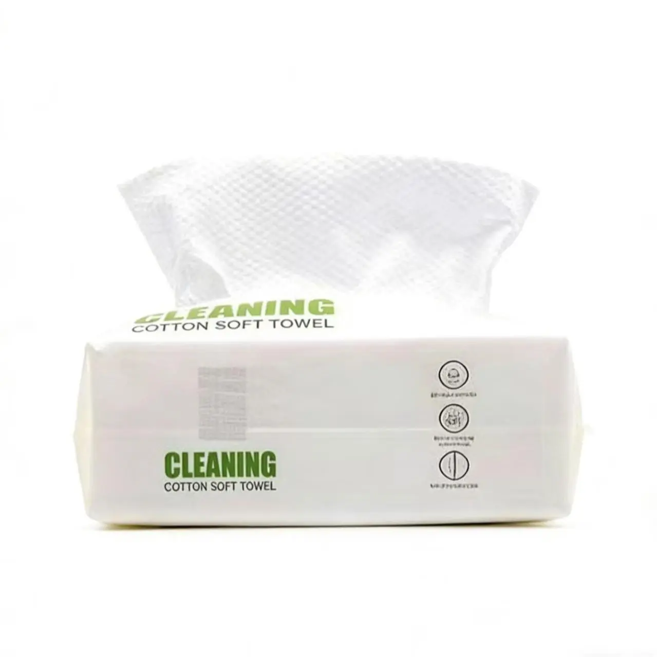 60-Ct XL Reusable Facial Cleansing Towels, Eco-Friendly Soft & Highly Absorbent Cotton Face Cloths for Makeup Remover and Daily Facial Care, Cleanser, Cosmetic, Absorbent And Reusable, Washable, Thickened Facial Cleansing Towels