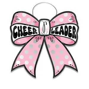Cheerleader Bow Door Hanger