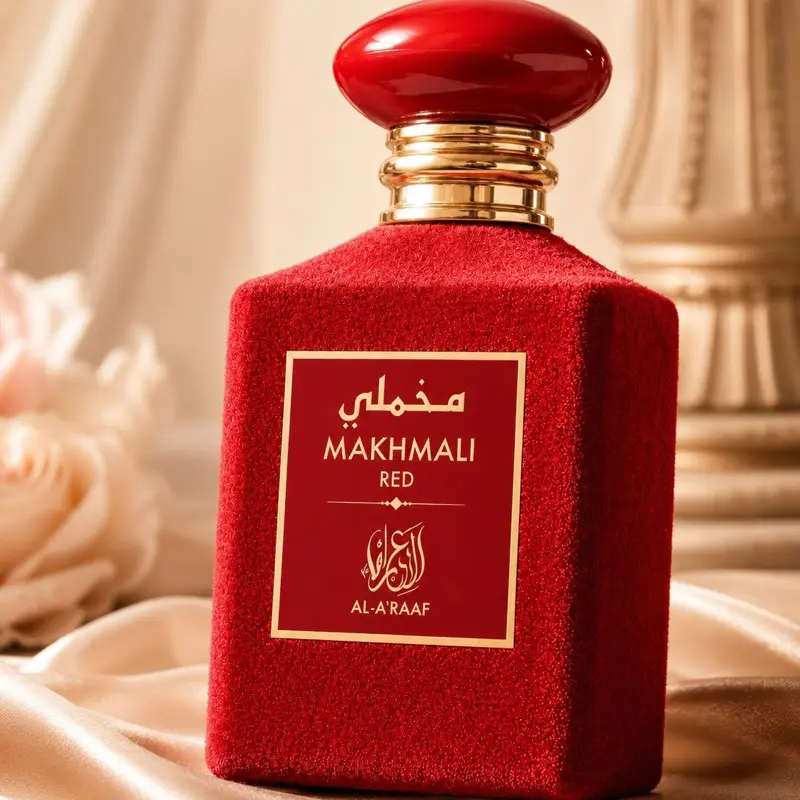 Makhmali Red Al Araaf Eau de Parfum, 3.4oz, Made in UAE