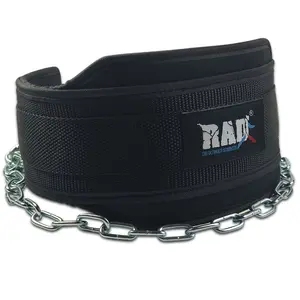 Dip Belt With Heavy Duty Chain - Black
