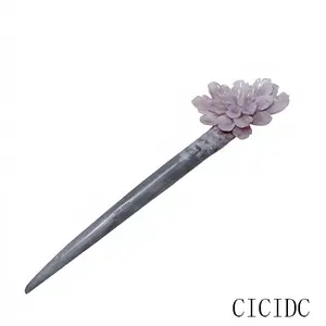Jade Hairpin Ancient Style Women's Niche High-end Plum Blossom Hairpin Can Be Used As A Christmas Gift For Mom And Girlfriend.