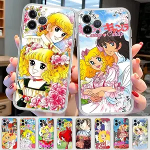Cartoon Manga Candy Phone Case For IPhone 17 17Air 16 15 14 13 12 11 Plus X XS Pro Max Mobile Case