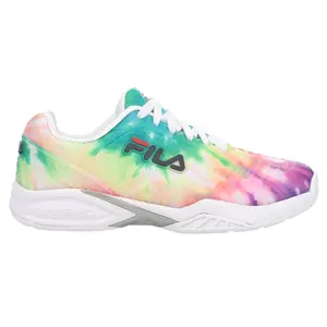 Fila Womens Axilus 2 Tie Dye Energized Tennis Sneakers Shoes - Multi
