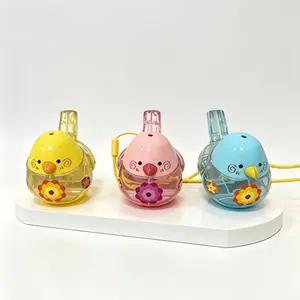 Cartoon bird whistle toy—an early learning musical instrument for babies and toddlers that produces sound when blown; a blowing training tool for infants and toddlers.