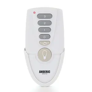 Anderic RRTR171B Replacement Ceiling Fan Remote Control for TR171B, KUJCE10205 - White